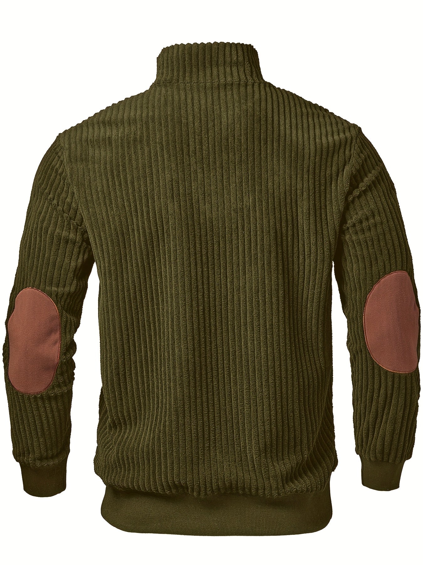 kortez – Lässiger Strickpullover Mit Halbem Reißverschluss