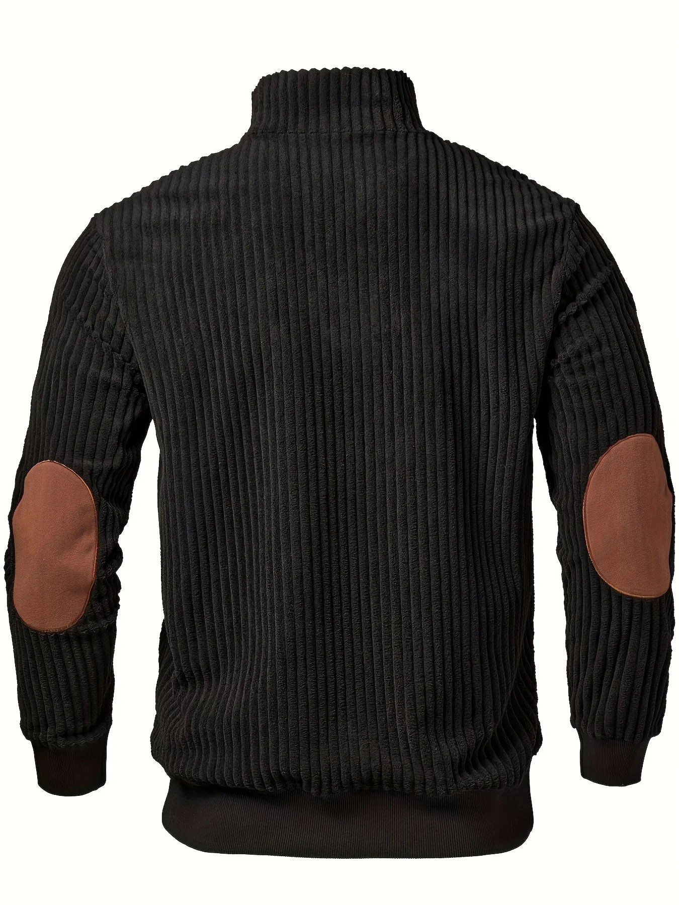 kortez – Lässiger Strickpullover Mit Halbem Reißverschluss - Image 2