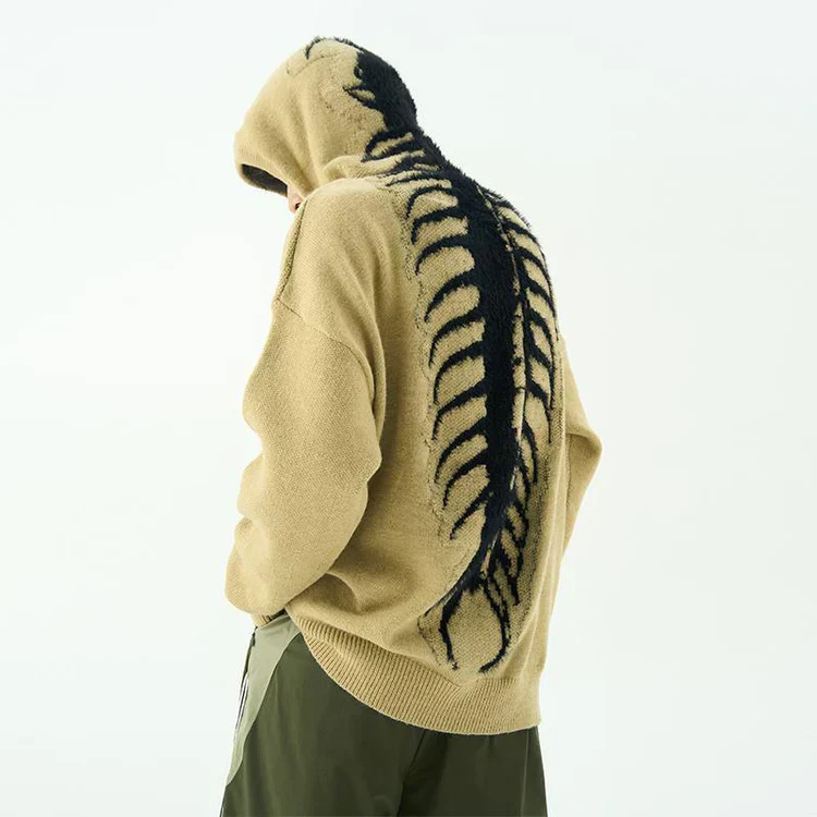 Krabi – gestrickter hundertfüßer-hoodie - Image 2