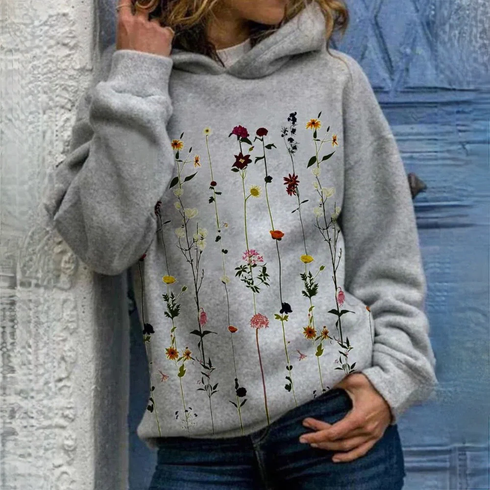Kristin | Weicher pullover mit Blumenmuster - Image 2