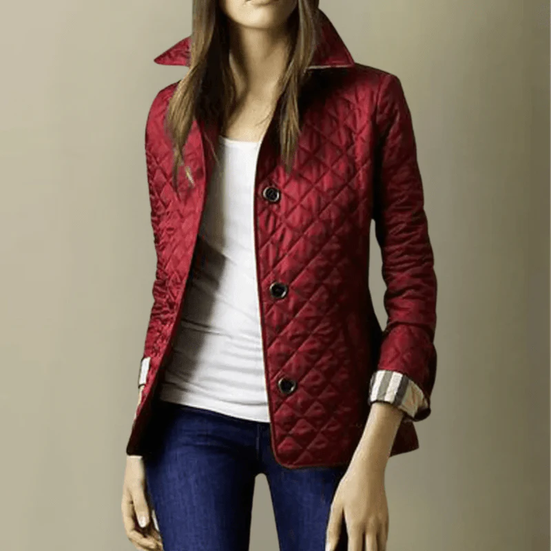 KRISTINA - GESTEPPTE TAILLIERTE JACKE - Image 6