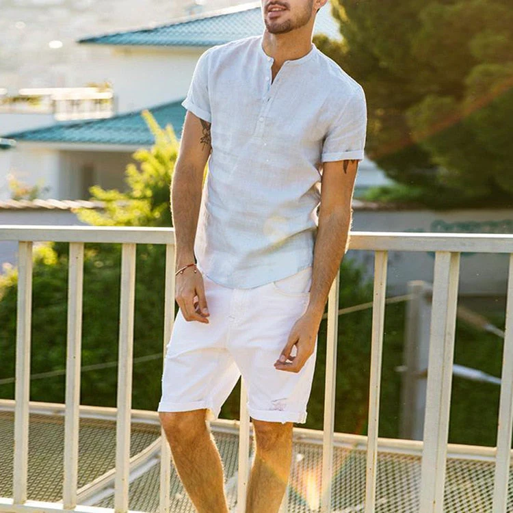 Kristoffer - Sommerliches Brise-Hemd - Image 3