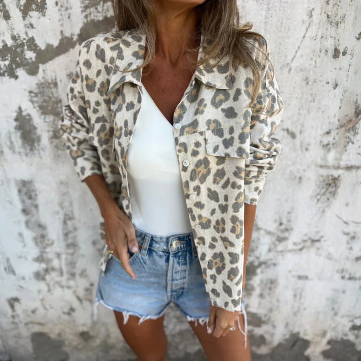 KÜBRA - LOSES HEMD MIT ANIMALPRINT - Image 3