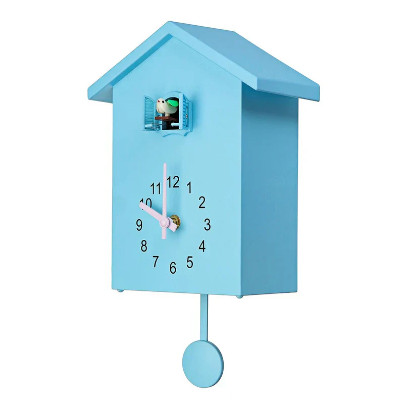 Kuckucksuhr Klassische Quarz Wanduhr für Zuhause & Büro