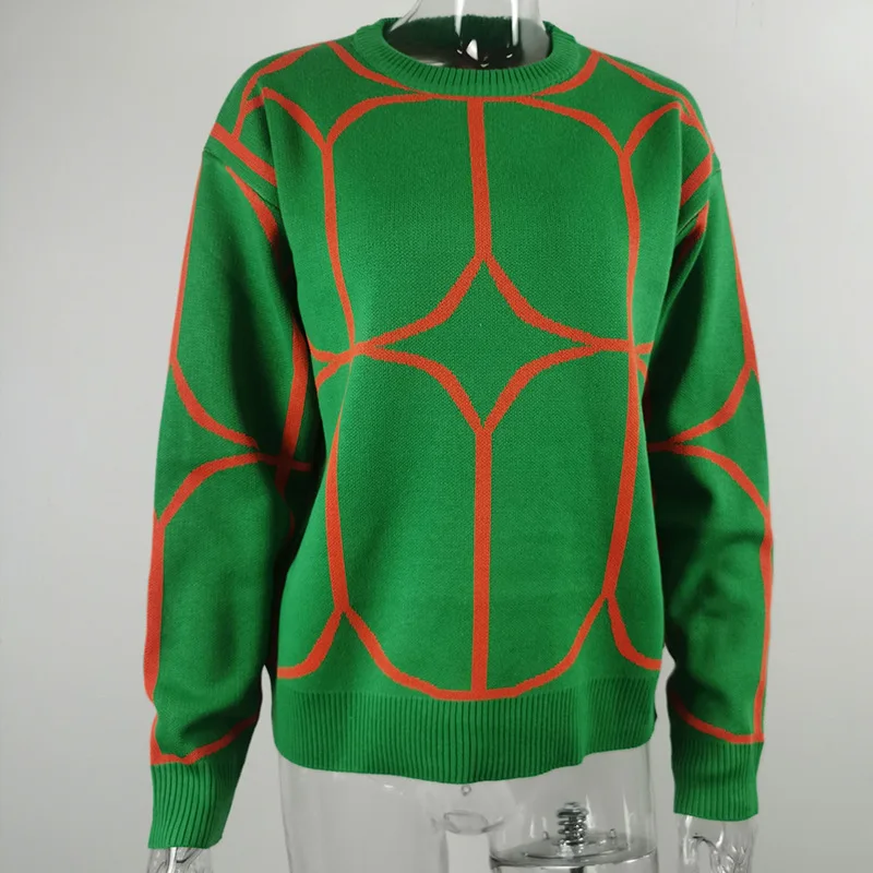Kühnes geometrisches Sweatshirt - Image 6