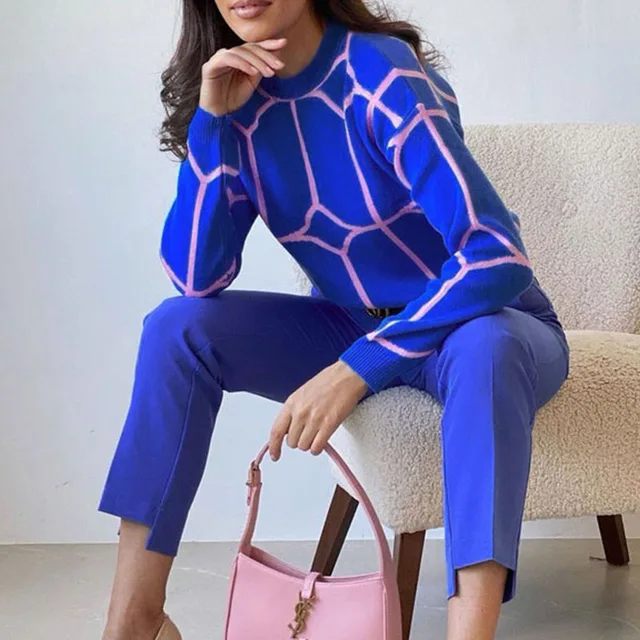 Kühnes geometrisches Sweatshirt - Image 9