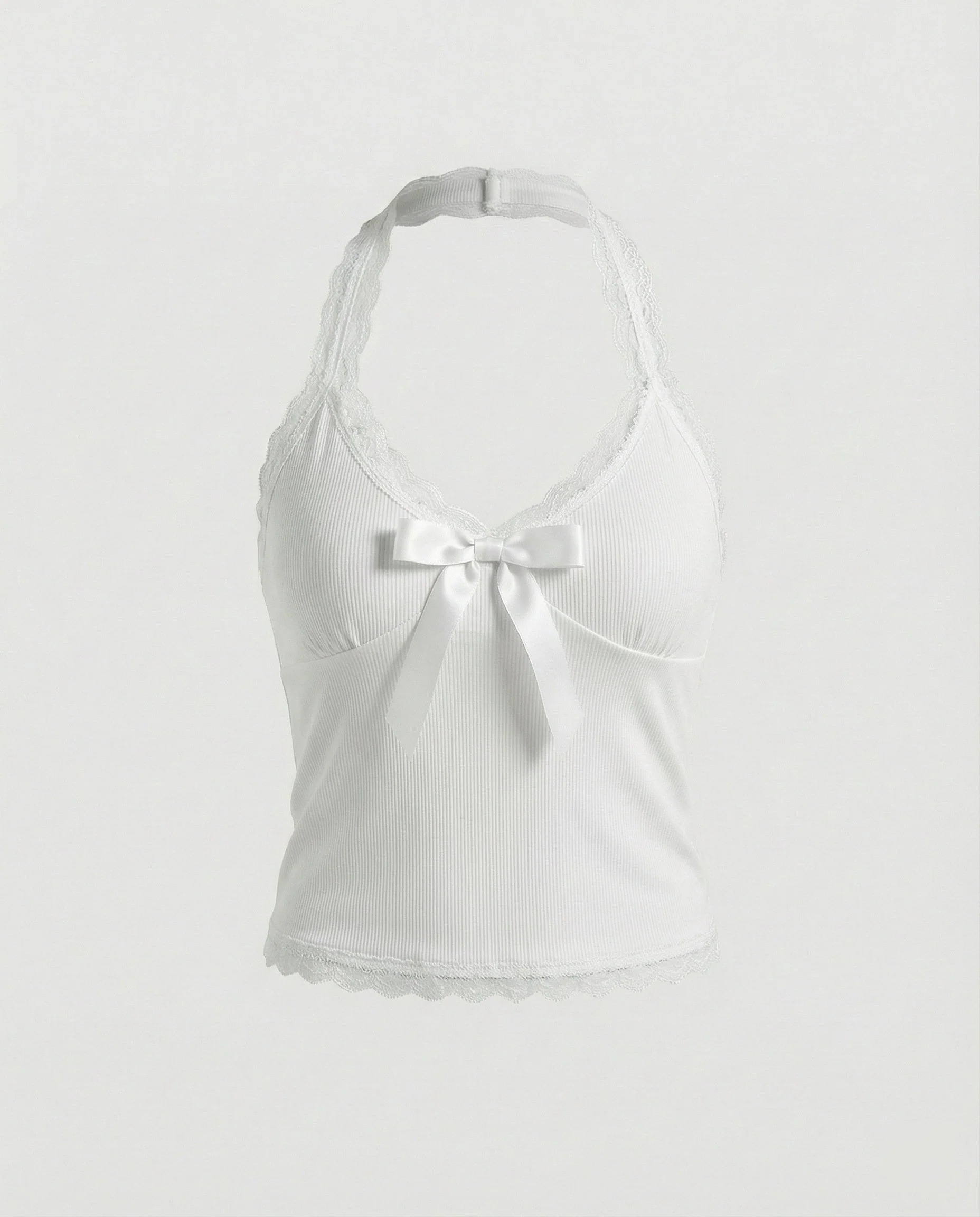 Kurzes Damen Spitzen-Top Sexy Träger-Weste Sommer Style - Image 6