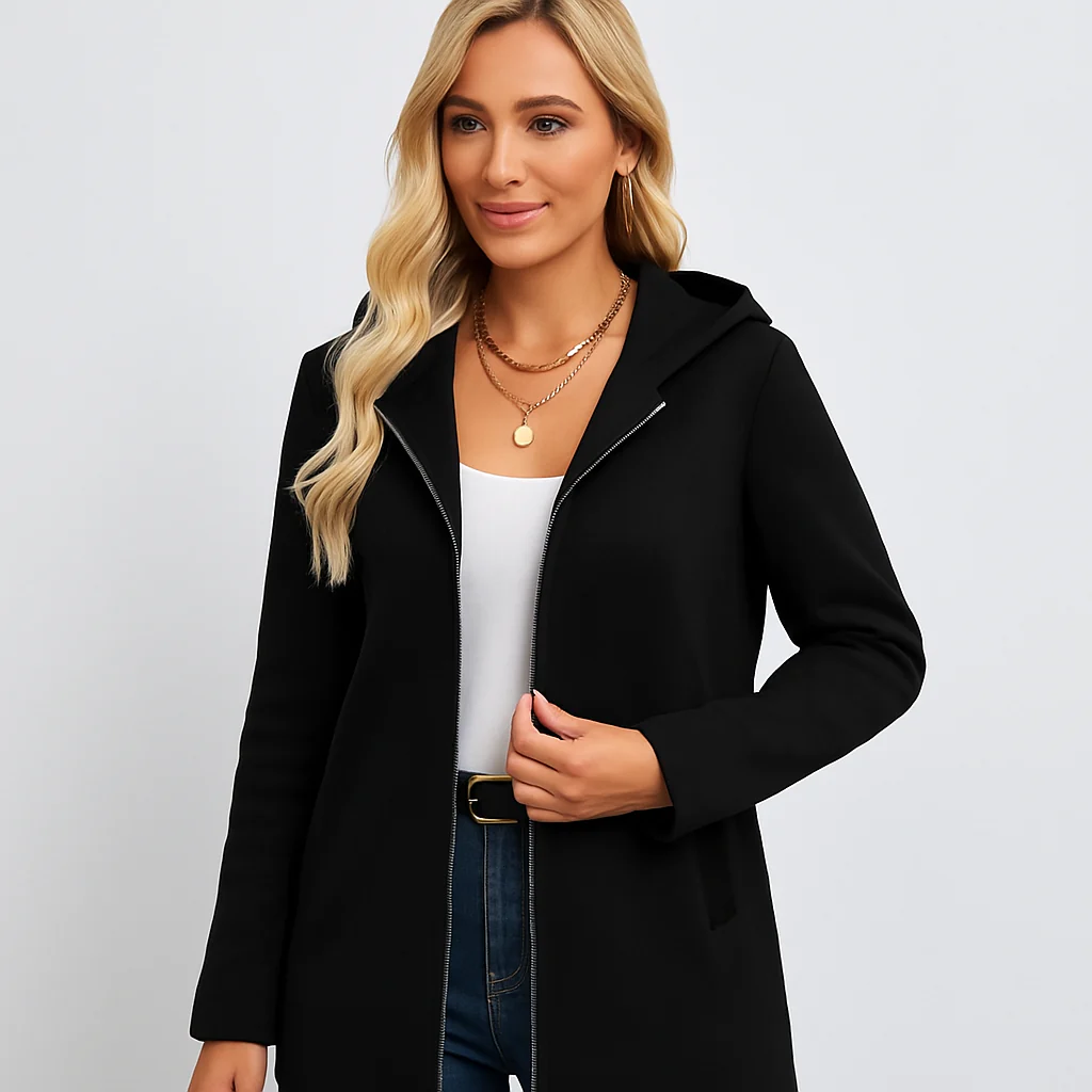 Kuscheliger Alltags-Hoodie-Mantel – Bequem & Vielseitig kombinierbar