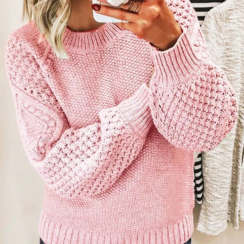 Kuscheliger Strickpullover für Damen | Langärmlig - Image 2