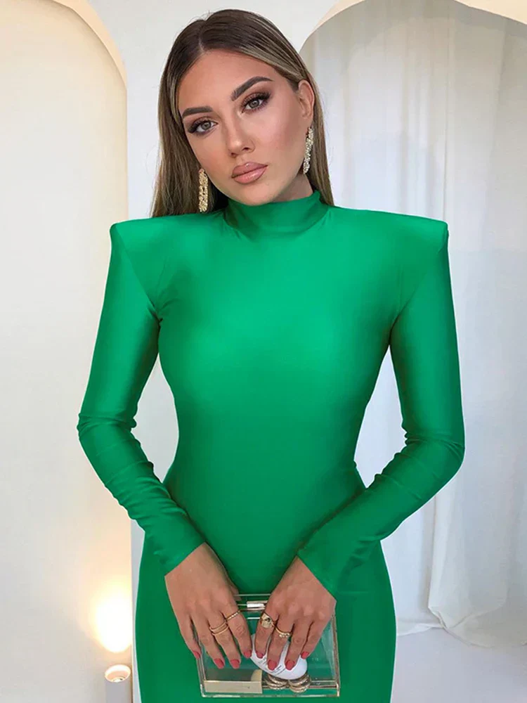 Kyra | Maxikleid mit Rollkragen - Image 5