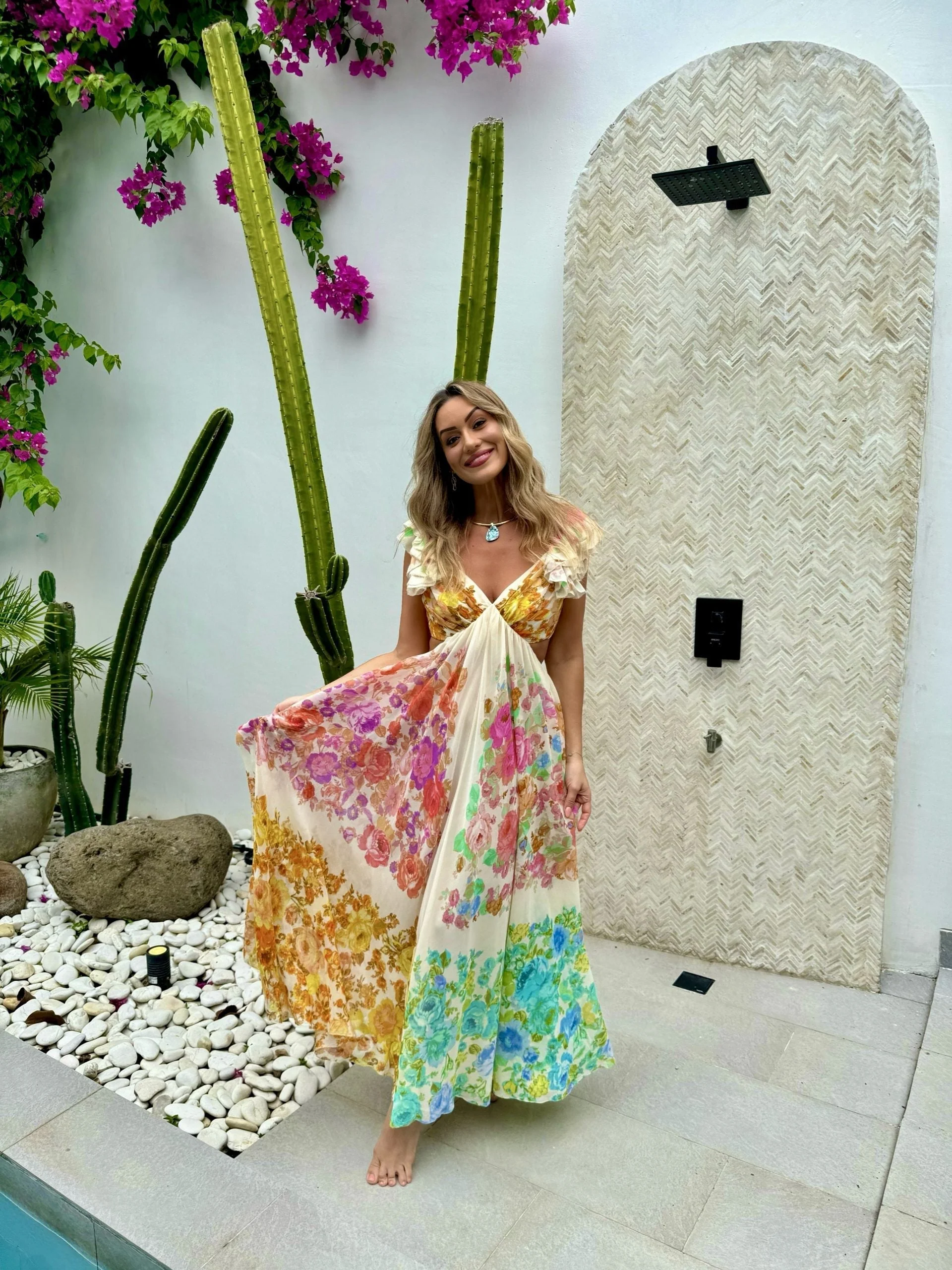 Kyra | Sommerkleid mit Blumendruck - Image 2
