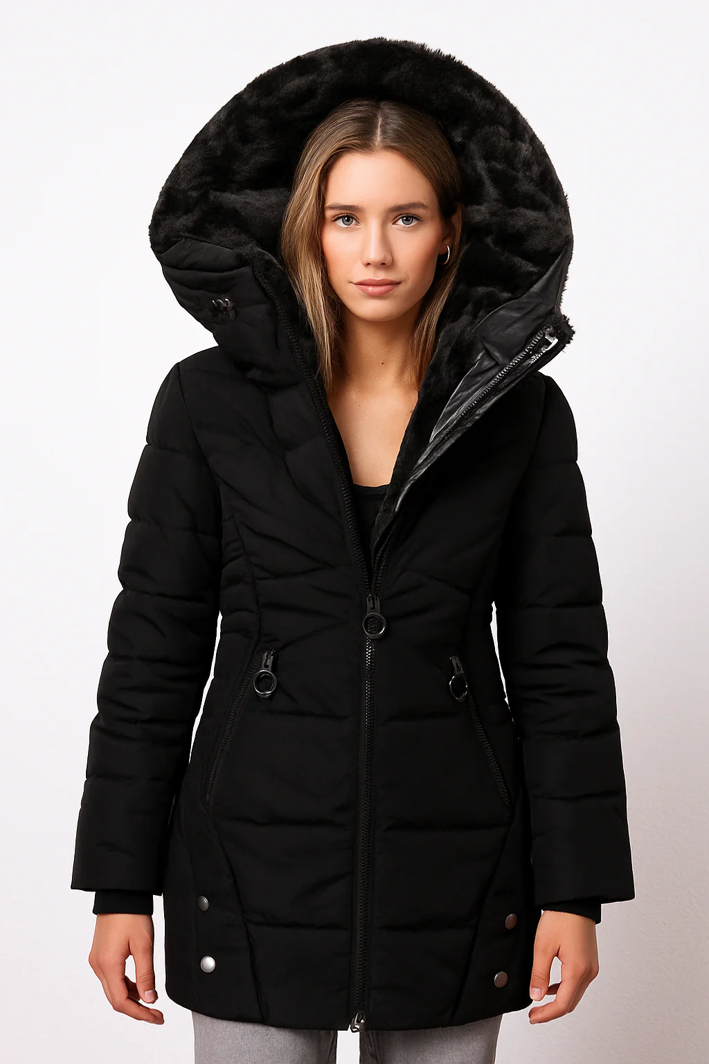 Laaraza | Warme Winterjacke Damen für Outdoor Einsatz