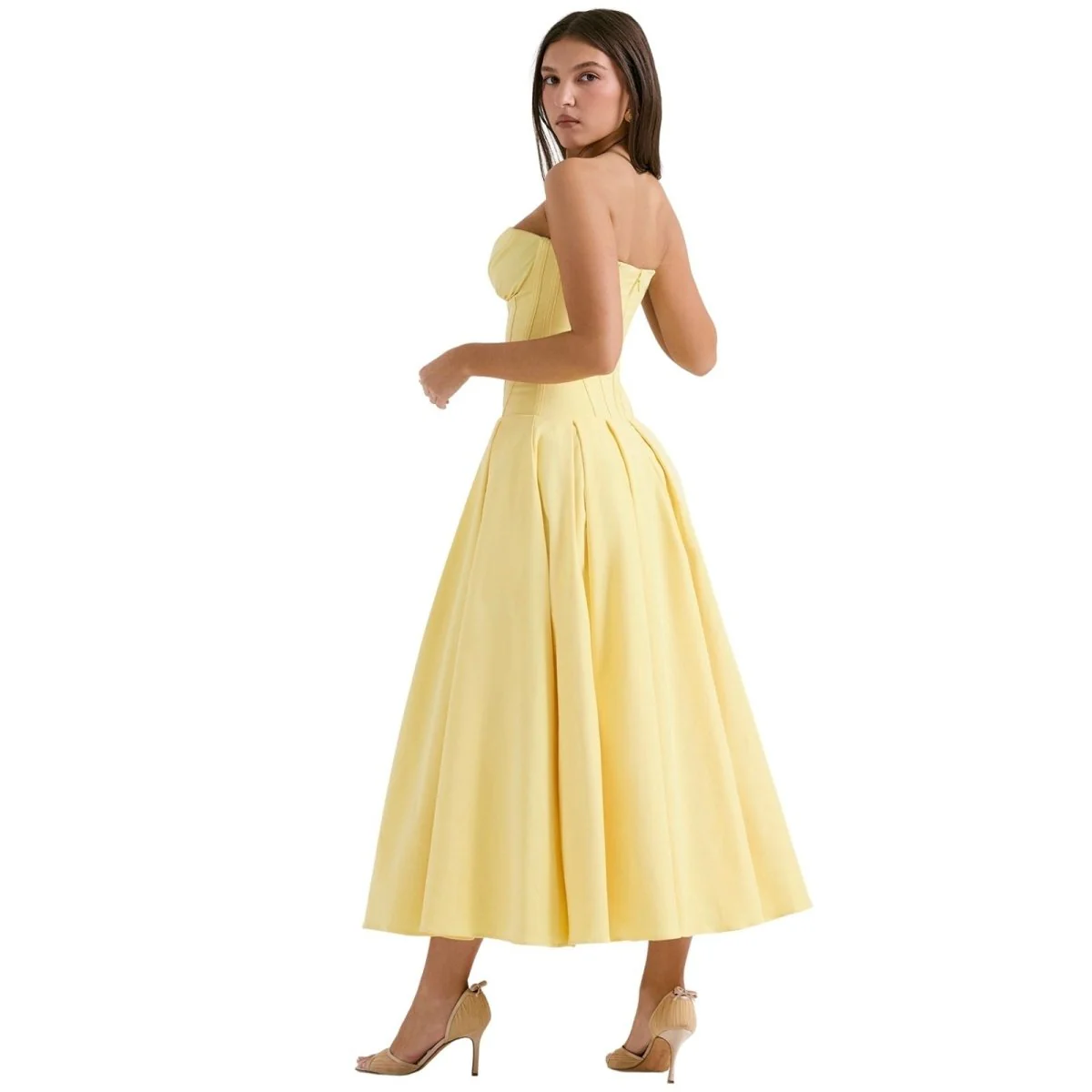 Larissa | Damen Korsett Midi Kleid Besondere Anlässe – Korsett Midi Elegant 2026 - Image 19