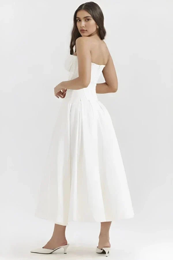 Larissa | Damen Korsett Midi Kleid Besondere Anlässe – Korsett Midi Elegant 2026 - Image 8
