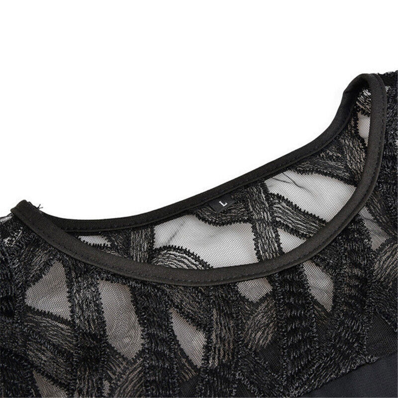 Lacelora™ – Damen Midi-Kleid mit Eleganter Spitze - Image 4