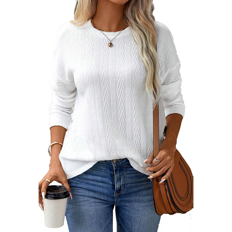 LAESSIGER LANGARM-RUNDHALS-STRICKPULLOVER | MODERNER STIL, KOMFORTABEL, VIELSEITIG - Image 2