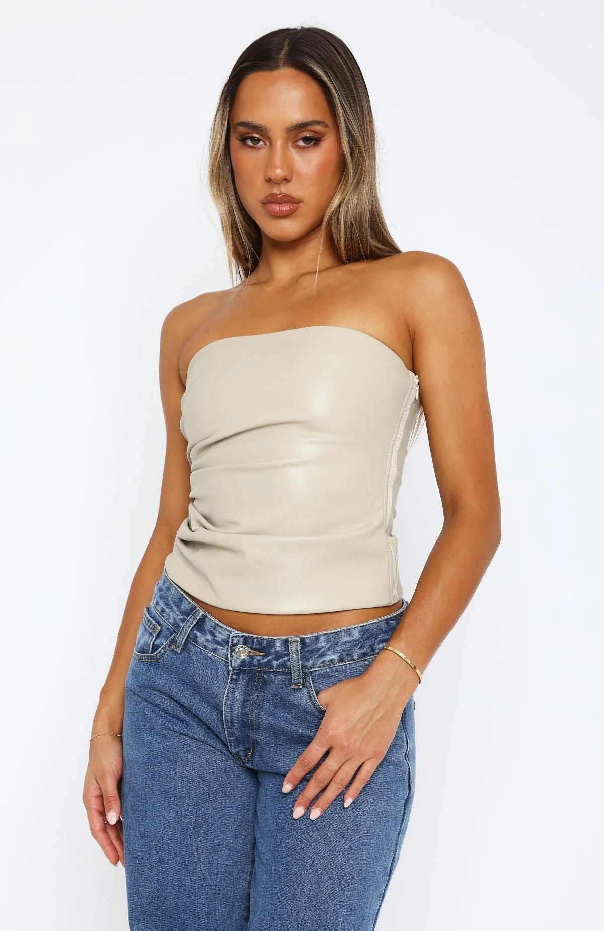 LAETITIA I ELEGANTES LEDER-TANKTOP - Image 18
