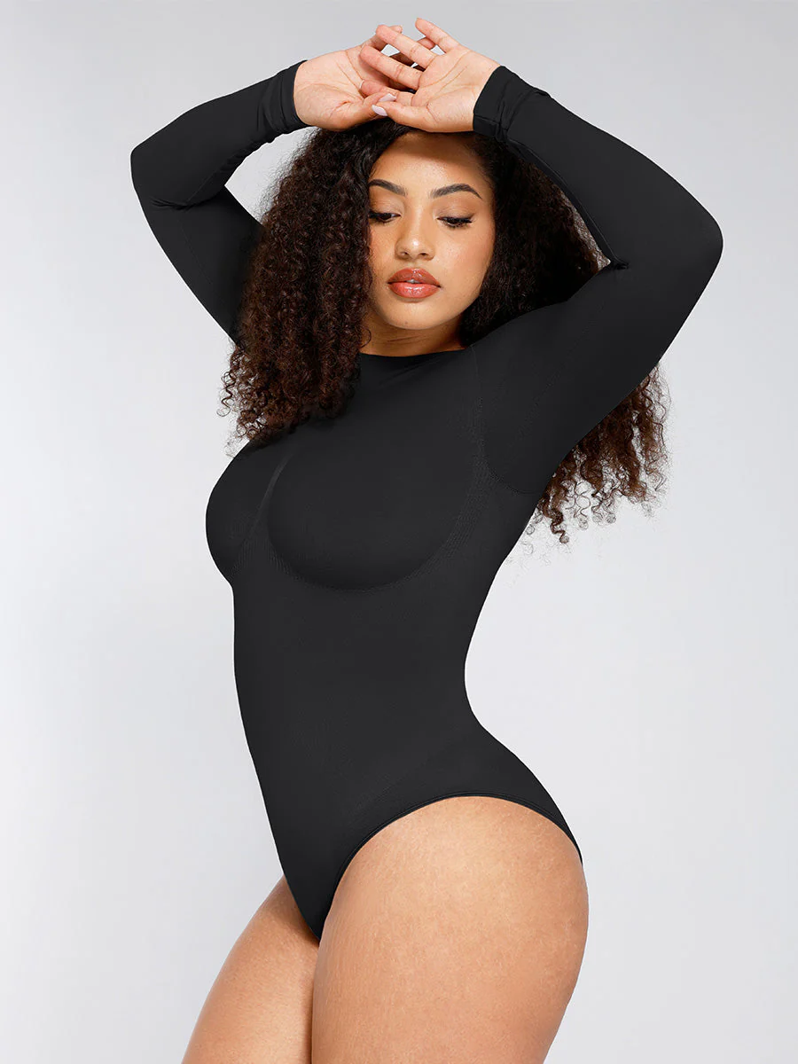 Langärmliger Bauchweg-Tanga-Body - Image 8