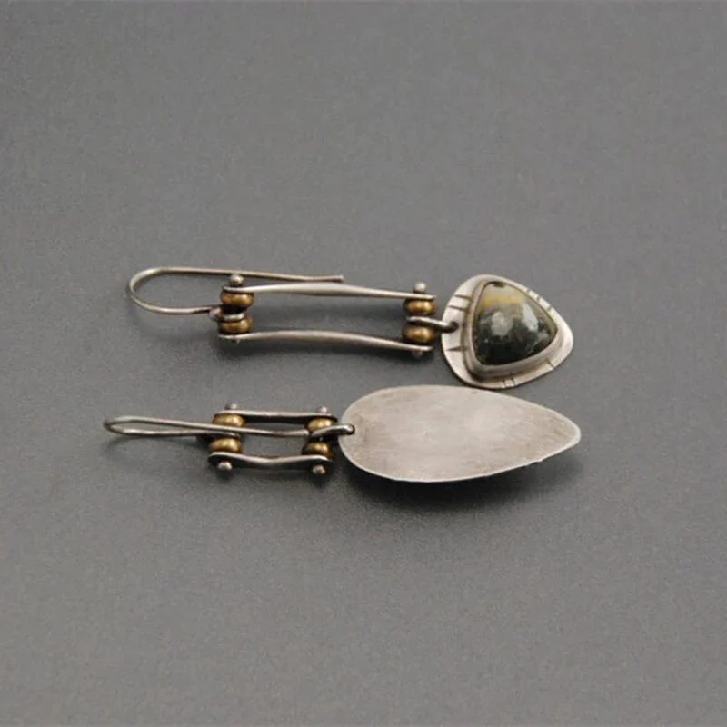 Lange Mechanische Ohrringe im Punk-Stil - Image 4