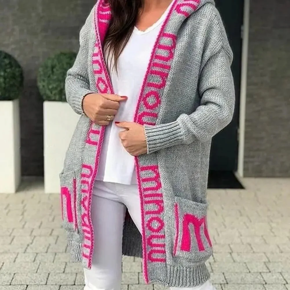 Lange Strickjacke für Frauen - Image 3