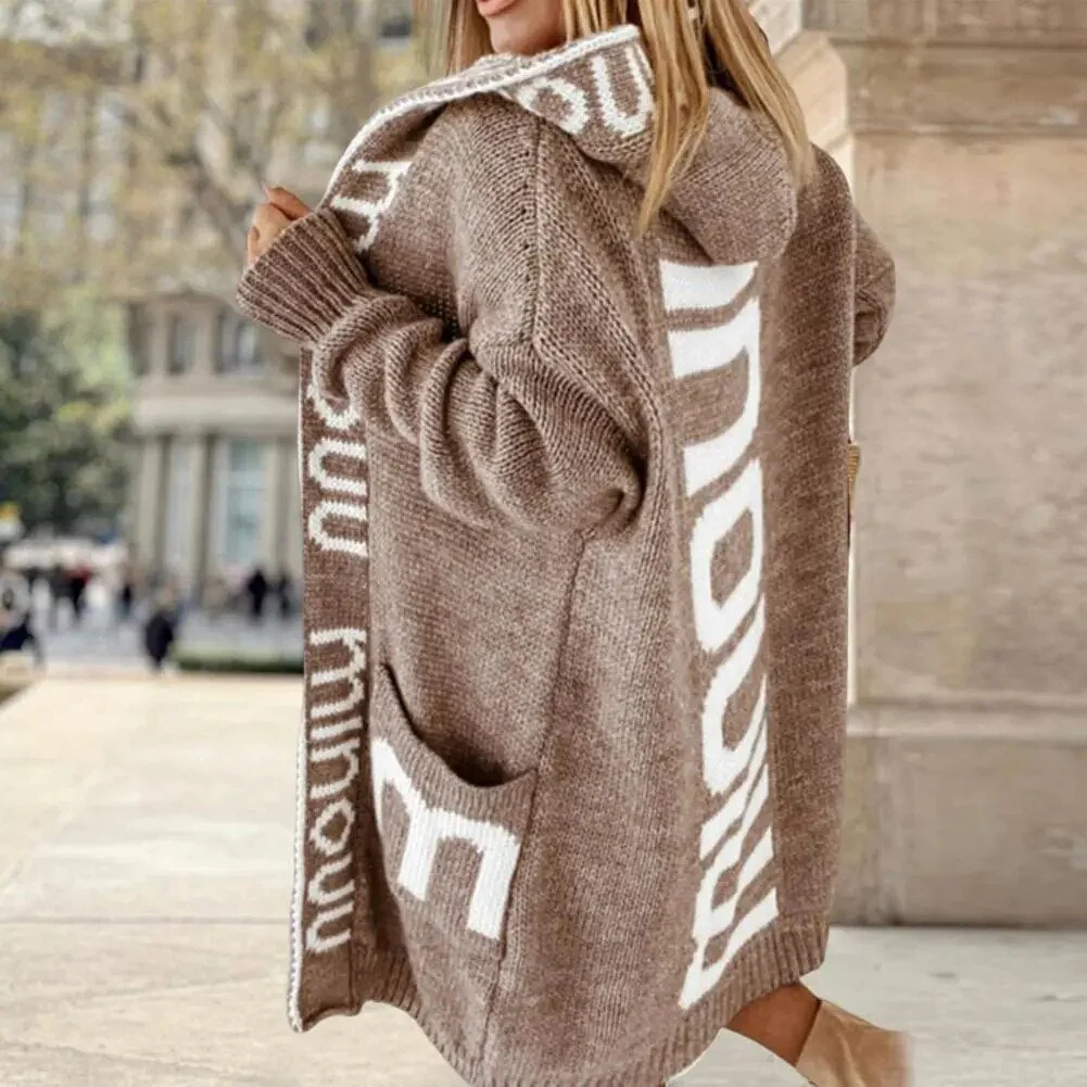 Lange Strickjacke für Frauen - Image 4