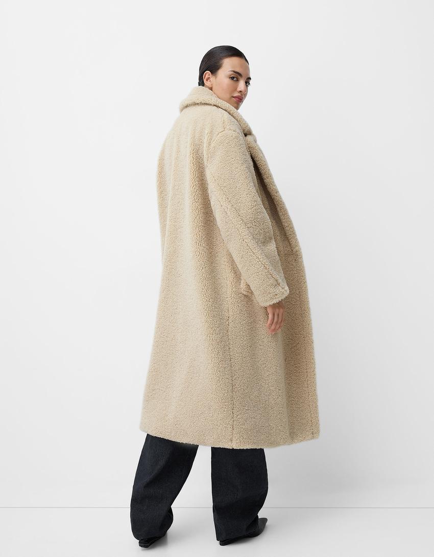 Langer Damen-Teddy-Mantel | Warme - Image 2