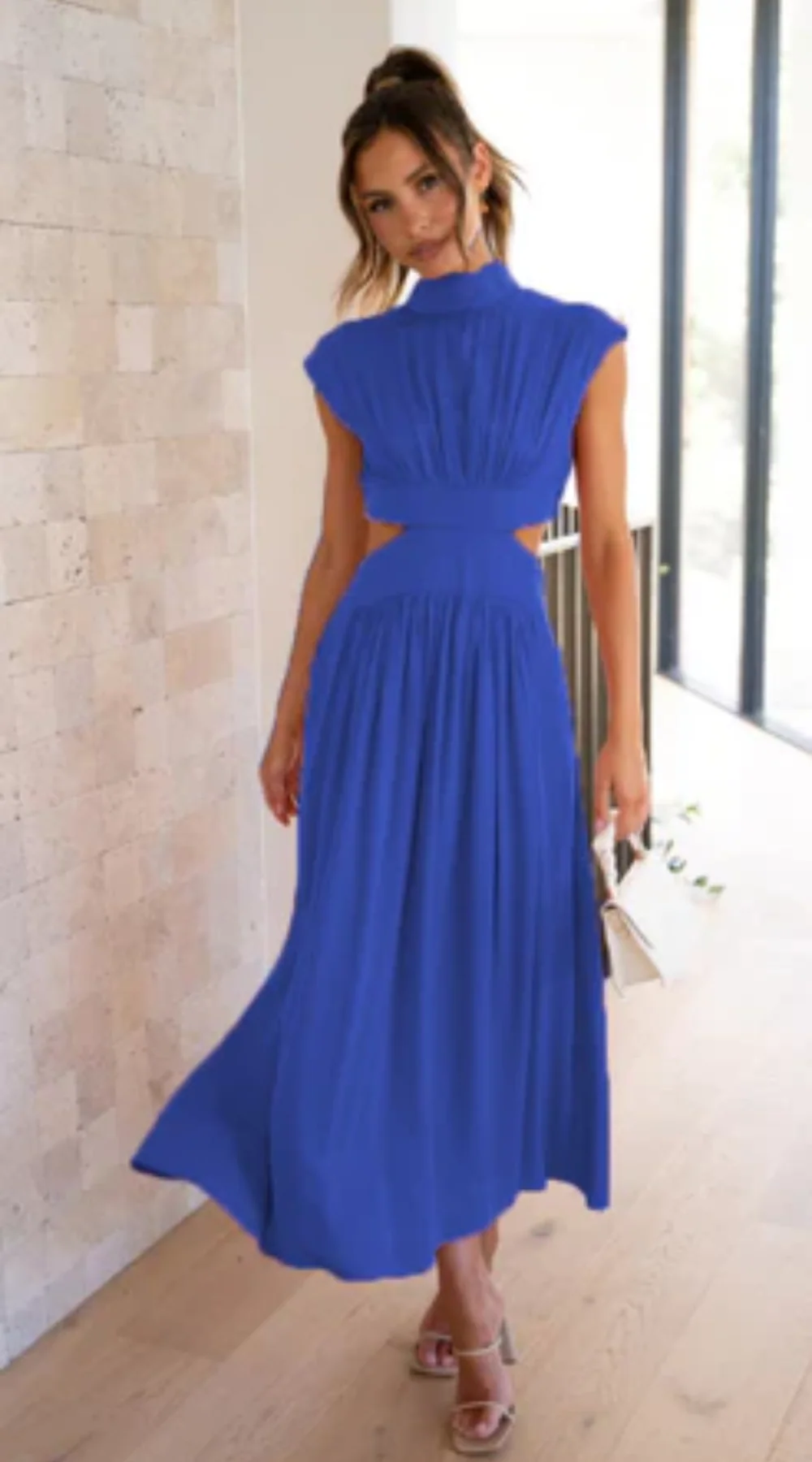 Langes Vintage-Kleid für Damen | Maxi - Image 6
