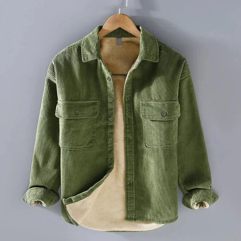 Lässige Herbstjacke für Herren | Cord - Image 5