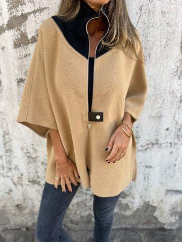 Lässige Jacke mit Stehkragen und Reißverschluss - Image 6