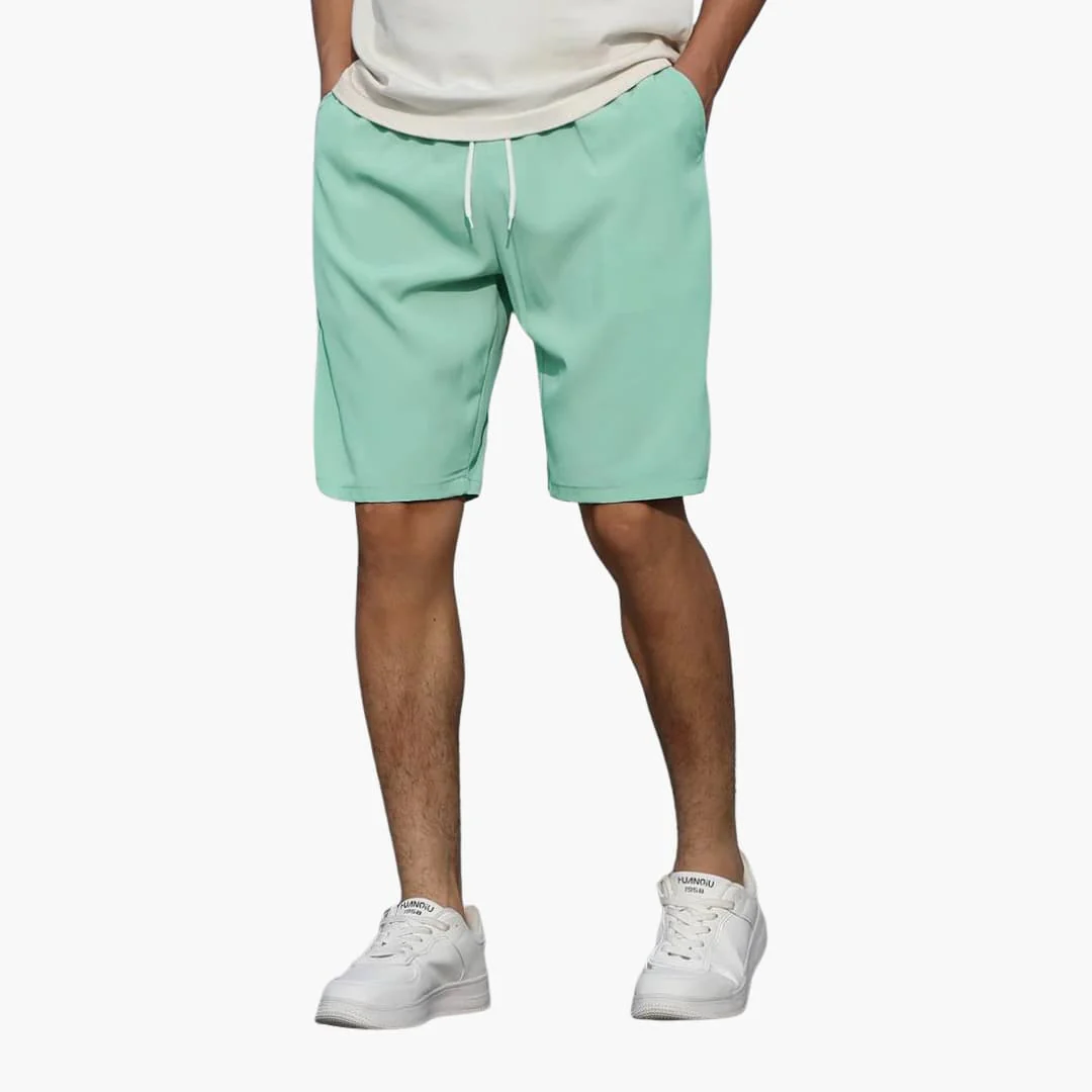 Lässige, knielange Herren-Sommer-Shorts mit Kordelzug - Image 4