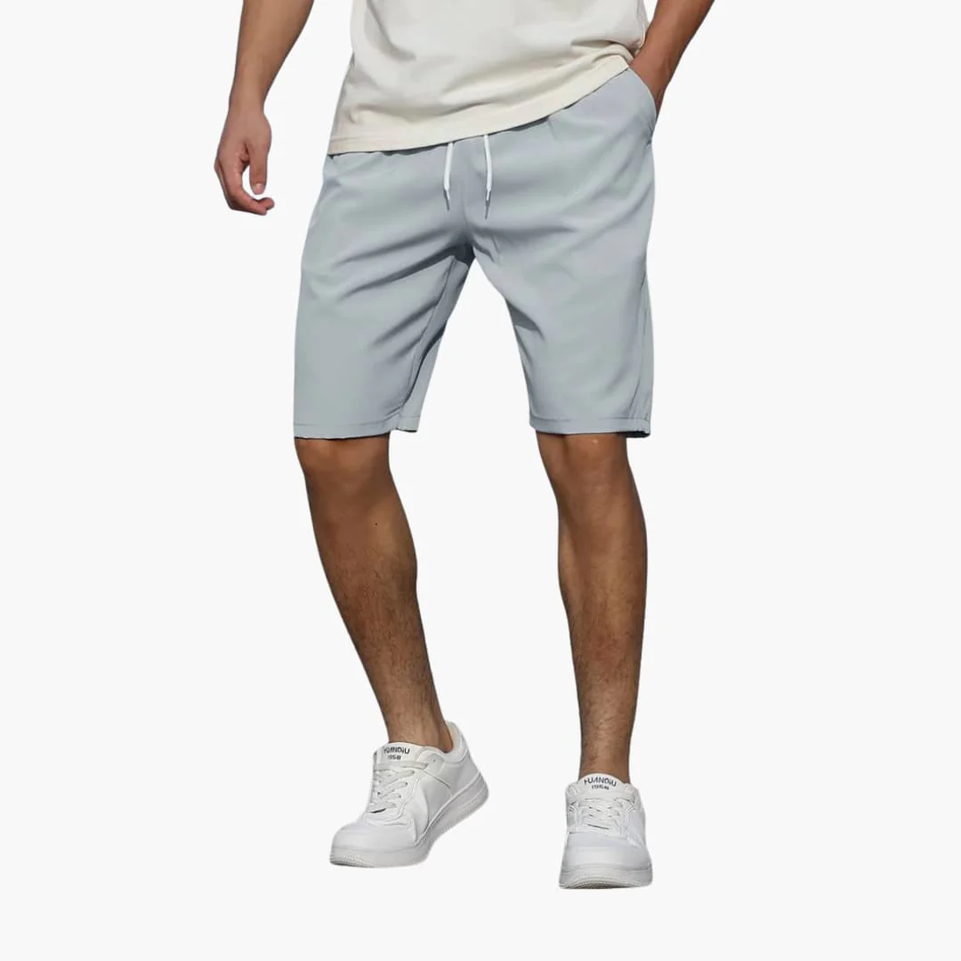Lässige, knielange Herren-Sommer-Shorts mit Kordelzug - Image 6