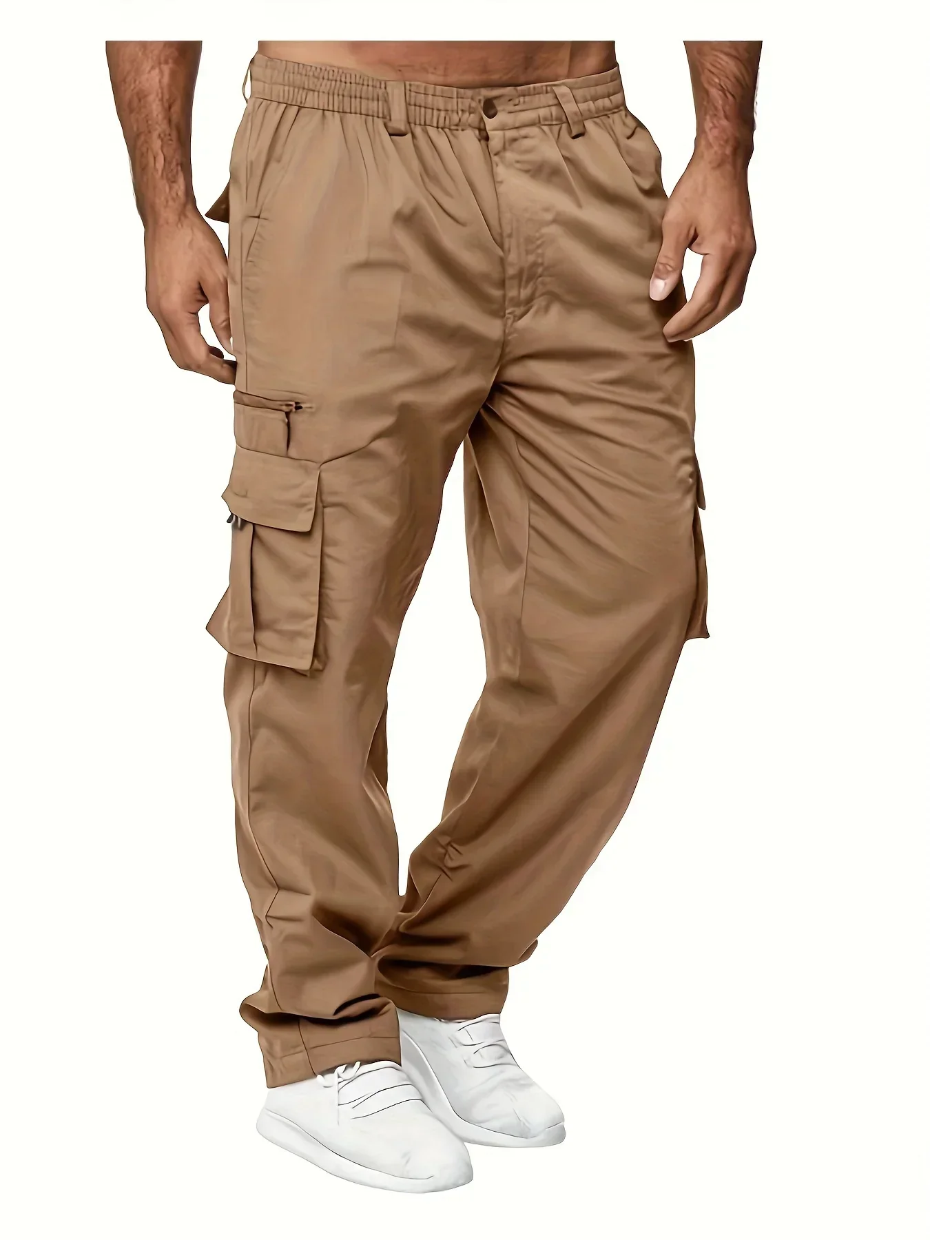 Lässige komfortable herren cargo hose - Image 4