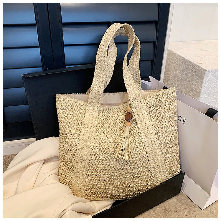 Lässige Strohtasche für Damen – Sommer, vielseitig und leicht - Image 5