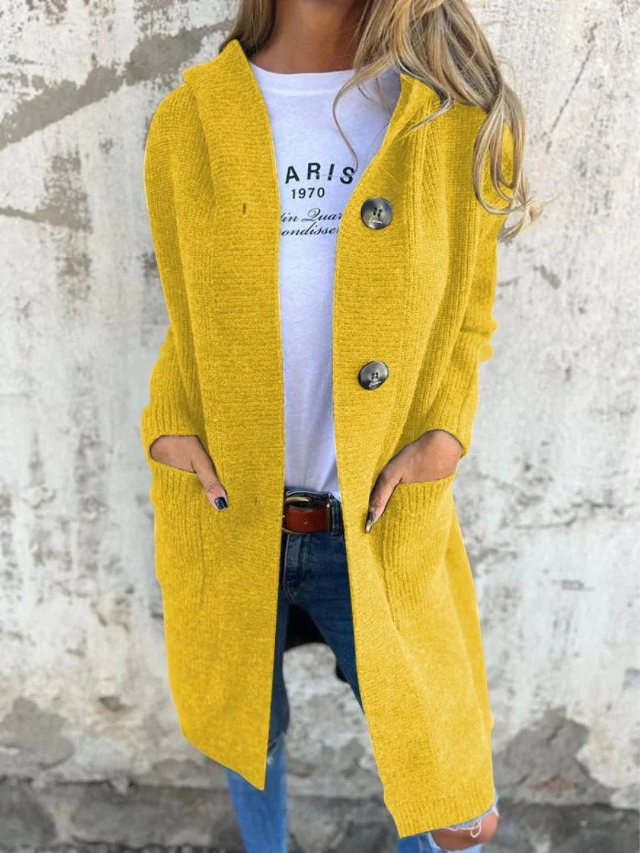 Lässiger langer Strickjacke für Damen | Strick - Image 7