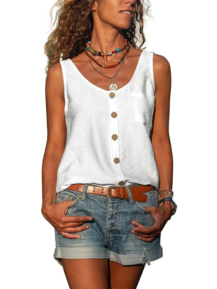 Lässiges ärmelloses Damen-Tanktop | Elegante - Image 6