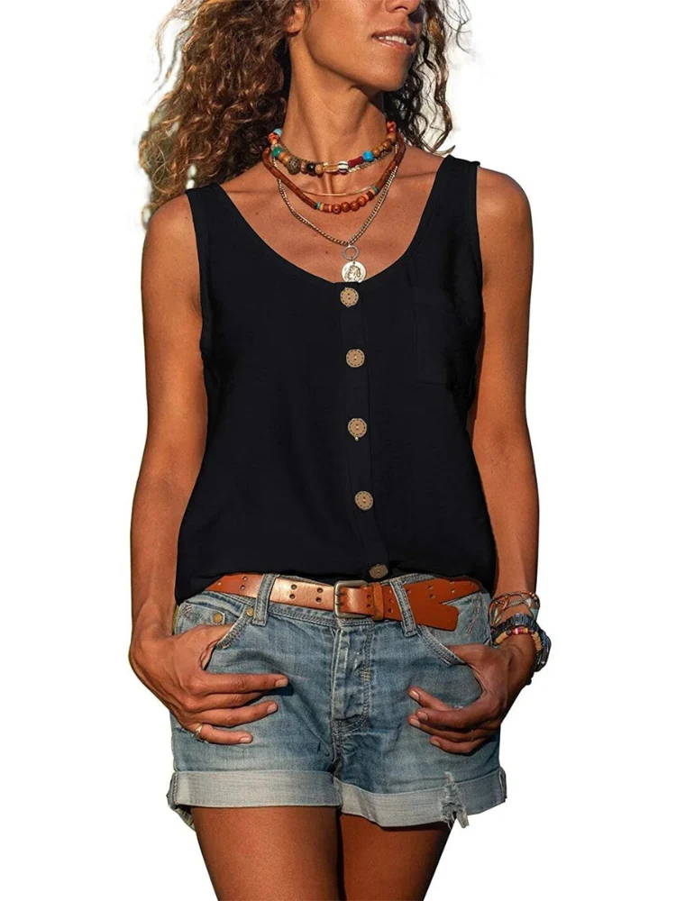 Lässiges ärmelloses Damen-Tanktop | Elegante - Image 7