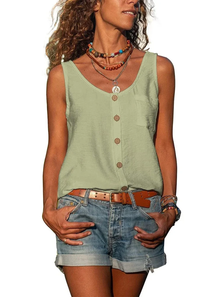 Lässiges ärmelloses Damen-Tanktop | Elegante - Image 9