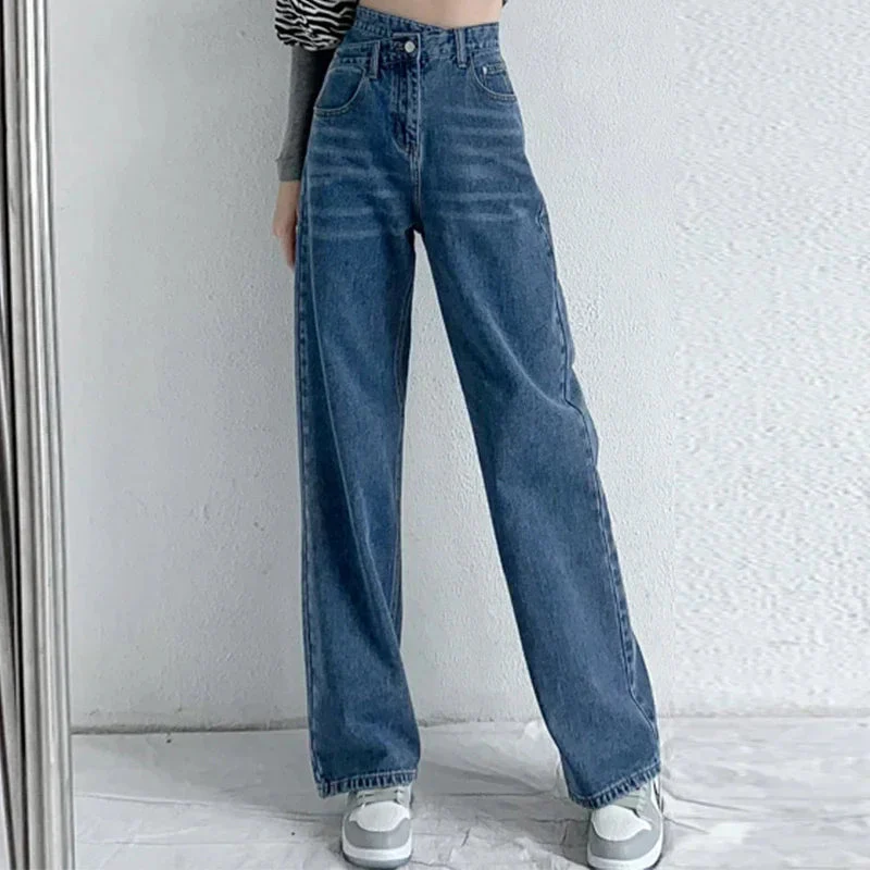 Laura | Entspannte Mom Jeans mit weitem Bein - Image 3