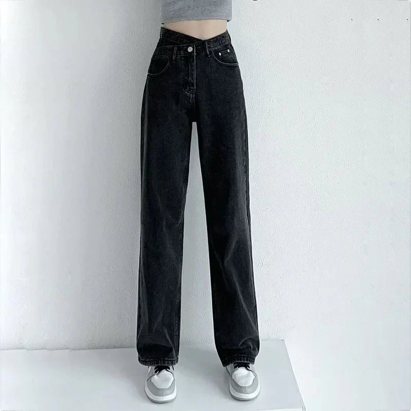 Laura | Entspannte Mom Jeans mit weitem Bein - Image 5