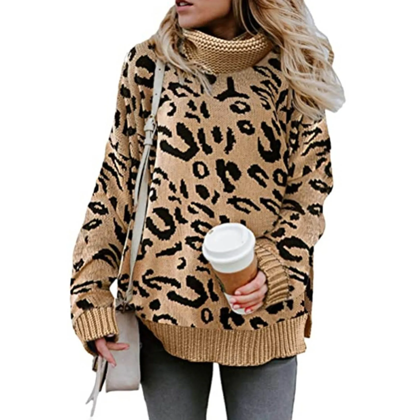Lea | Leopardenpullover für Damen - Image 3