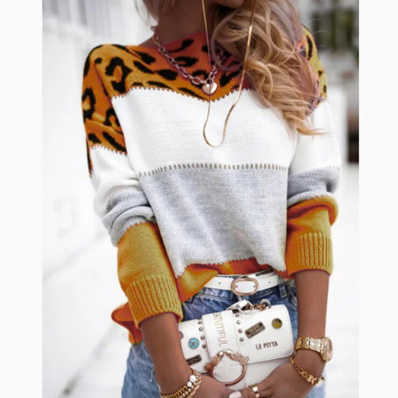 Lea | Leopardenpullover für Damen - Image 8