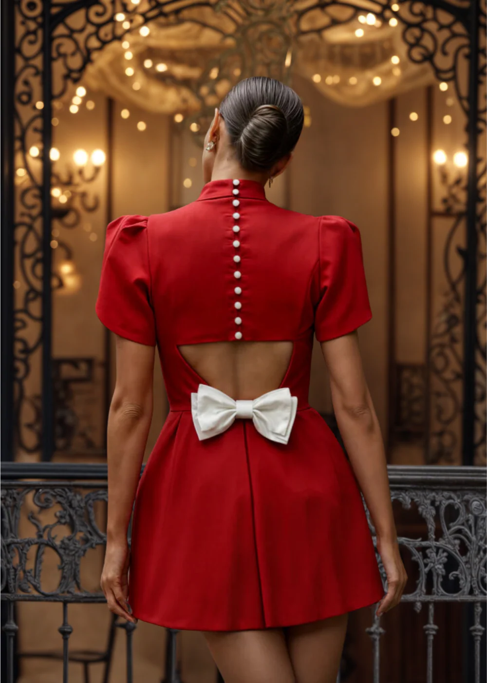 Leah | Minikleid mit Schleife - Image 6