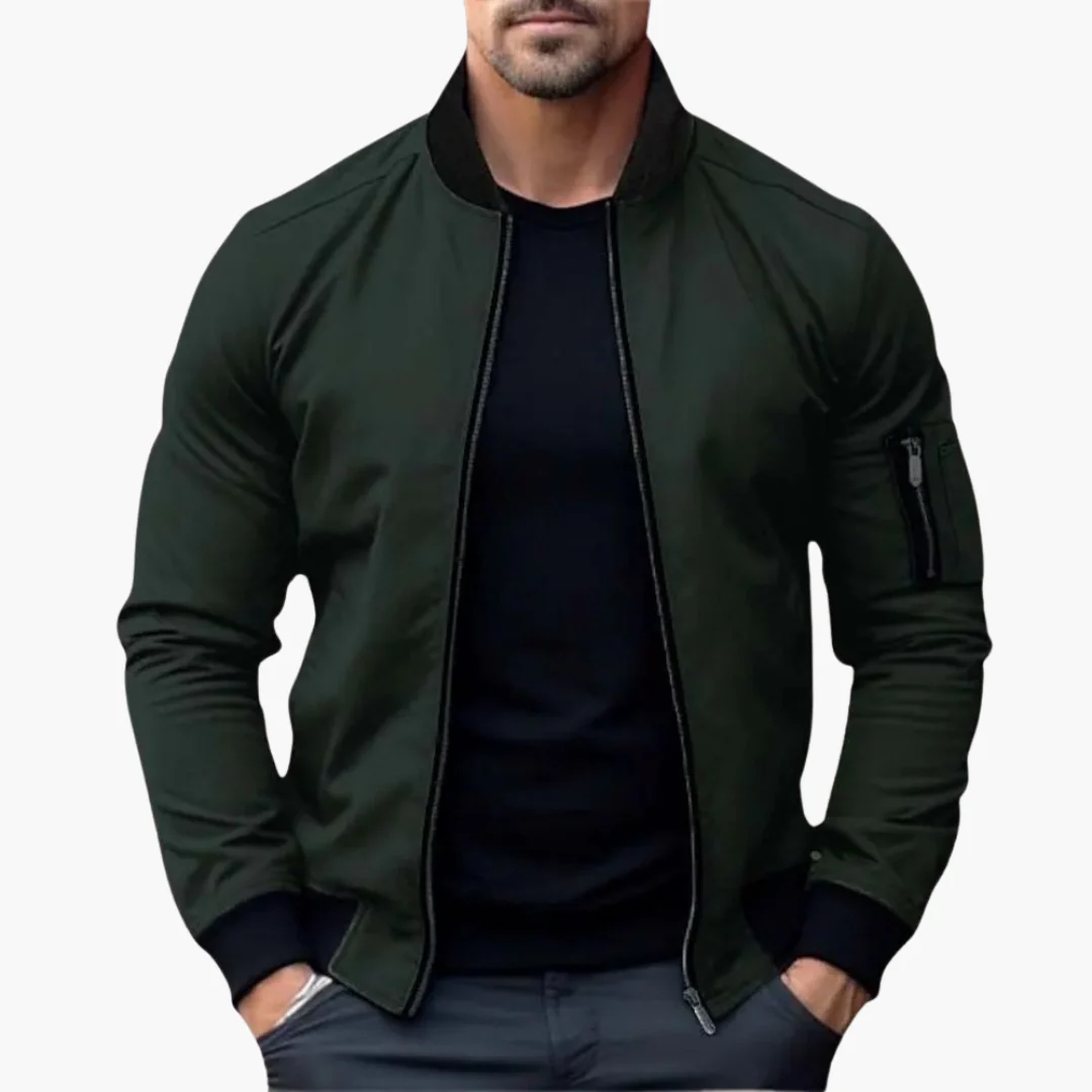 Leichte Bomberjacke für Herren - Atmungsaktiv & Stylisch - Image 6