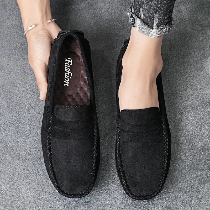 Leichte Loafers aus Wildleder für Männer - Image 10