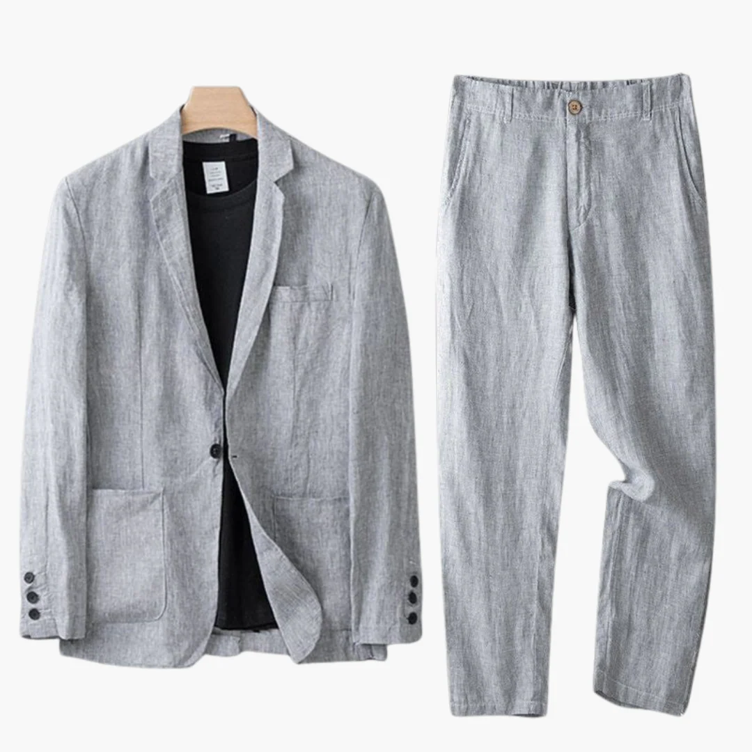 Leichter Sommer Herren Anzug – Sakko mit passender Hose - Image 7