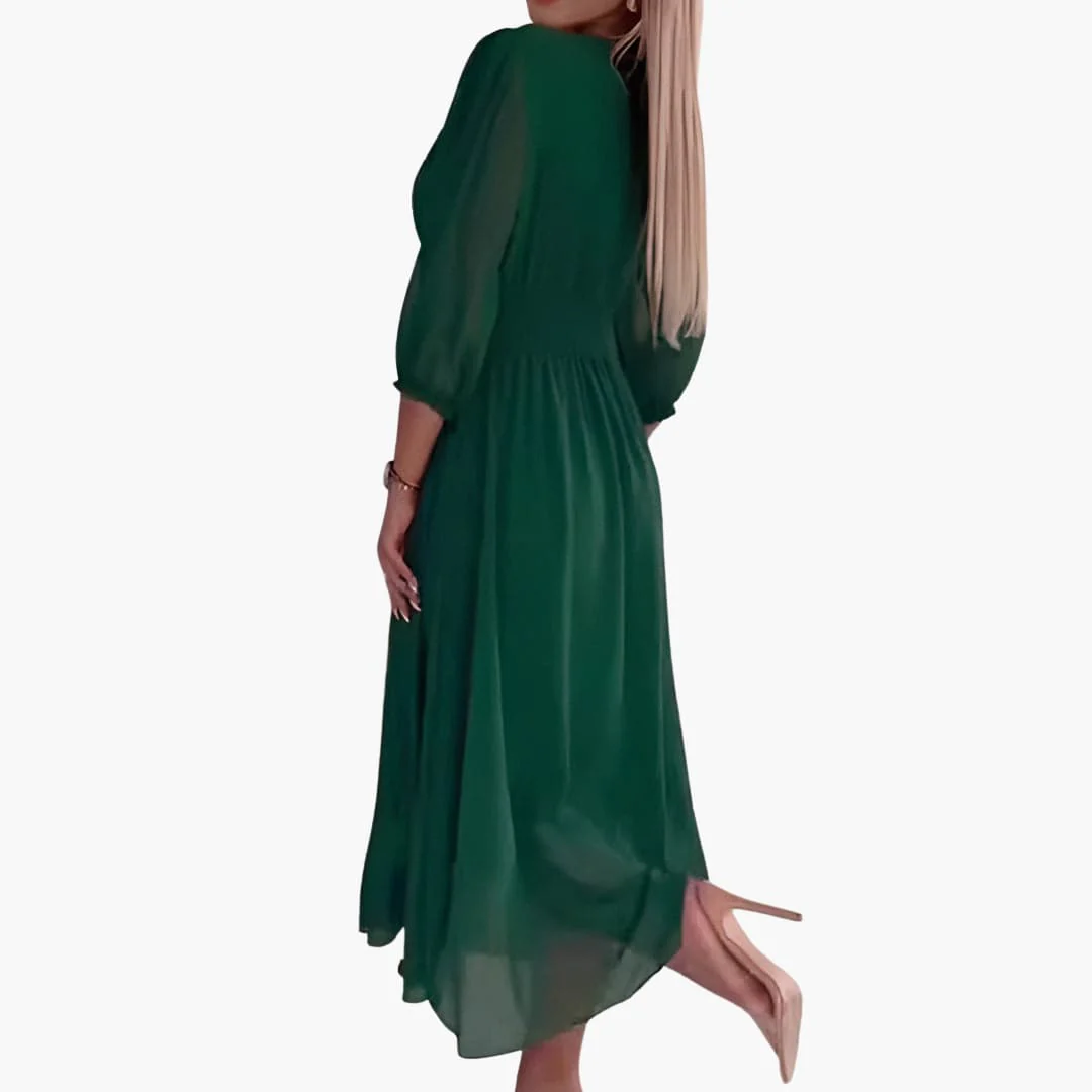 Leichtes Chiffonkleid - Luftiges Damen Sommerkleid elegant - Image 4