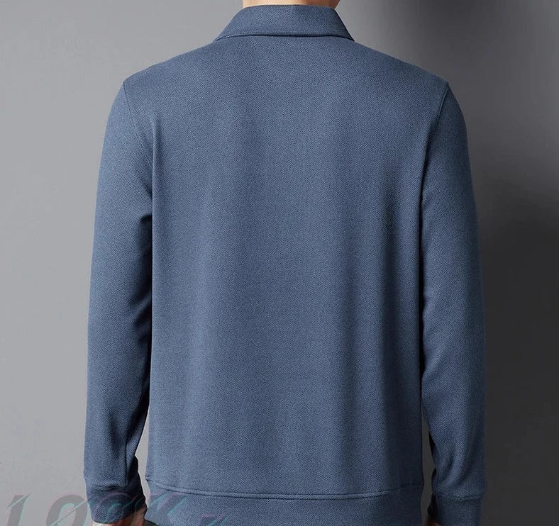Leichtes Strick-Polo-Kragen-Top - Image 2