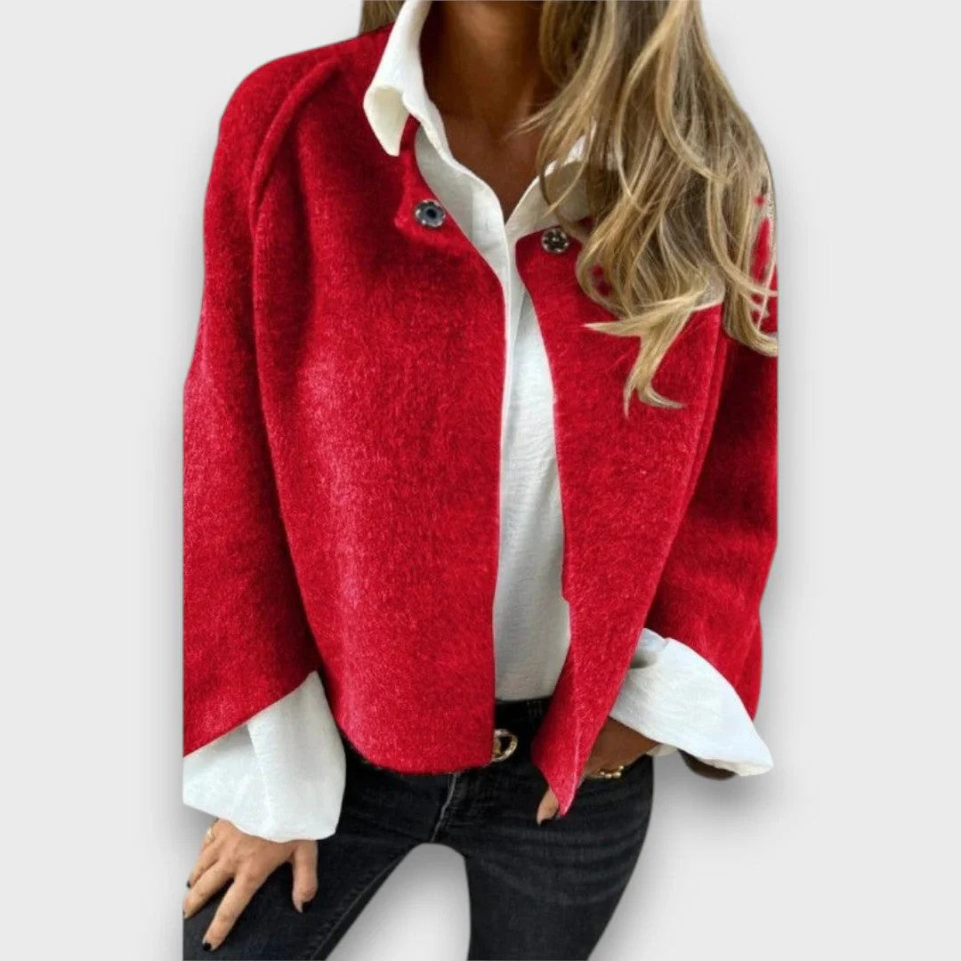 Lene – Kurzjacke mit Knopfdetail - Image 6