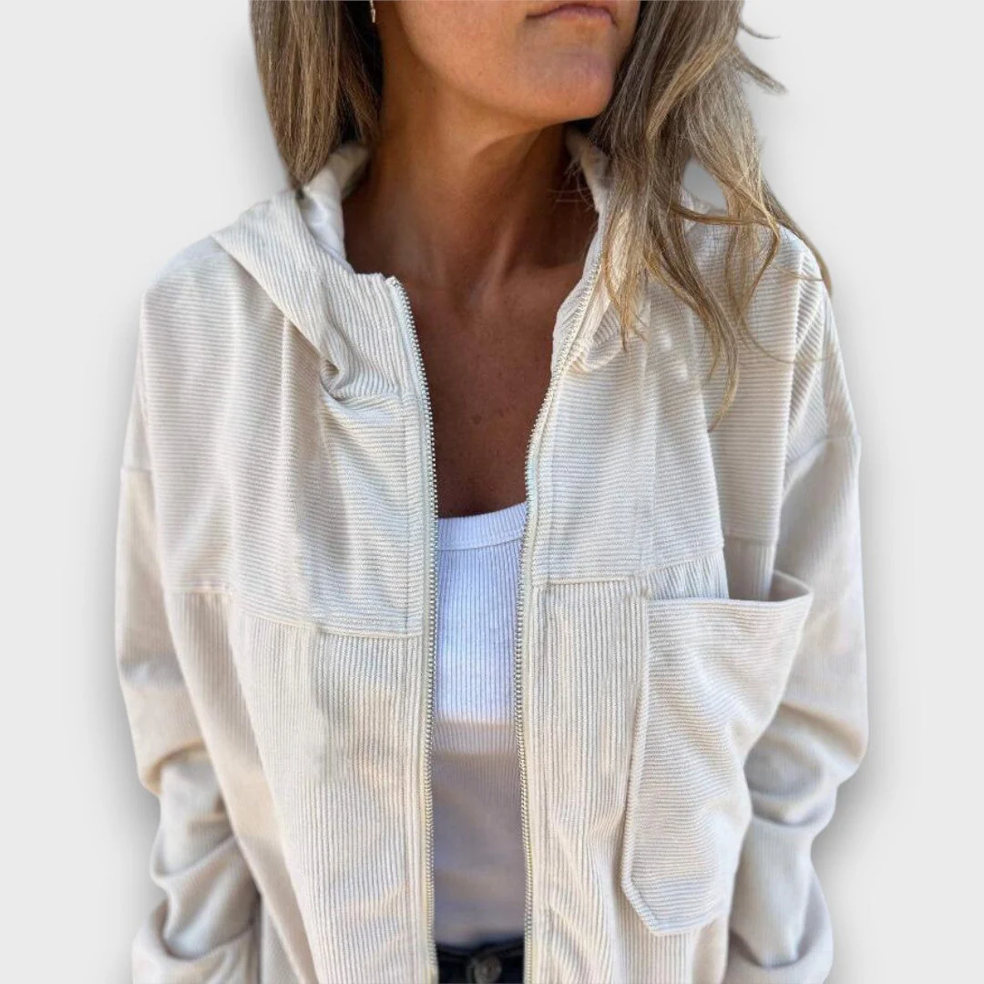 Lenia – Kapuzenjacke mit Reißverschluss - Image 2