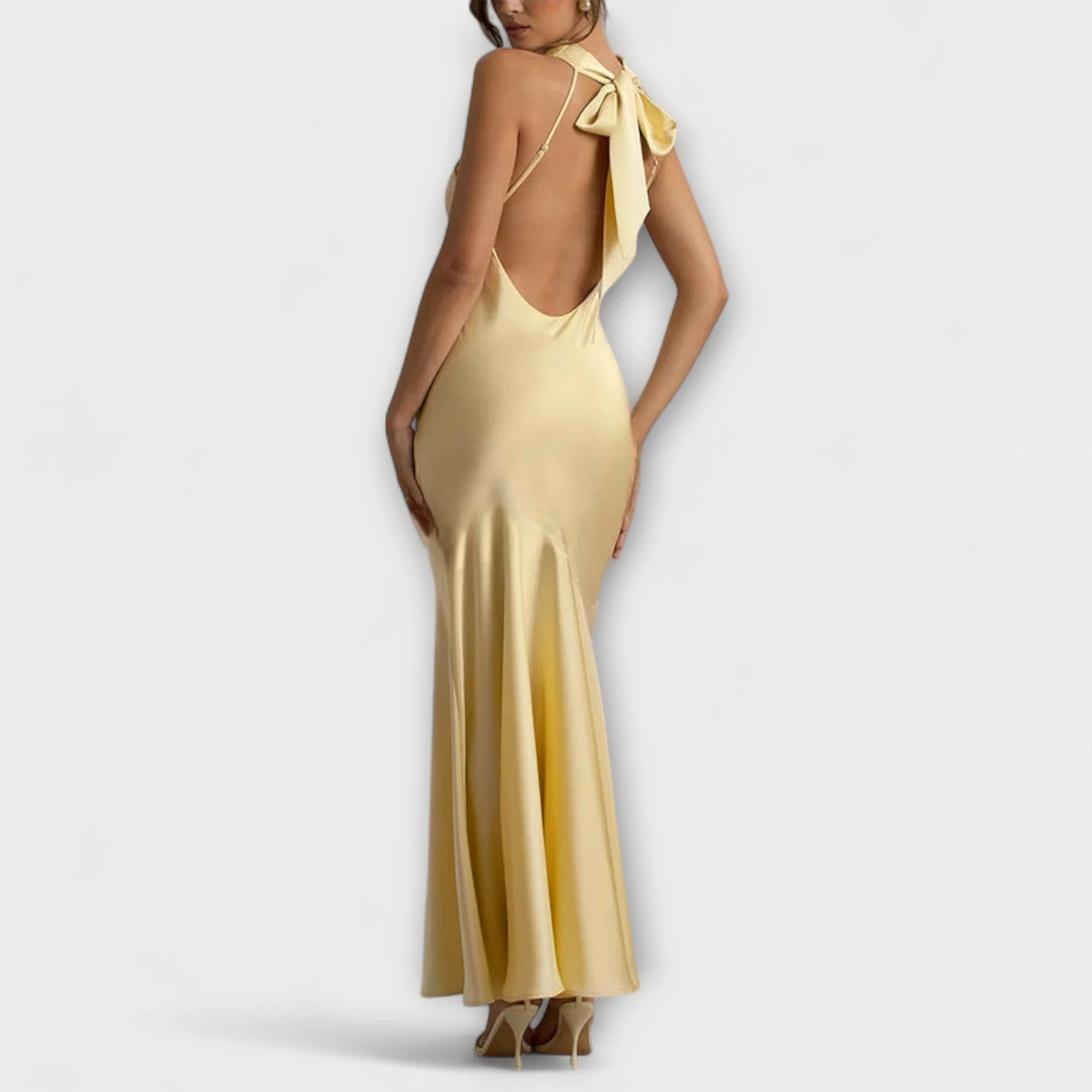 Lennon - Elegantes Satin-Maxi-Kleid - Image 7